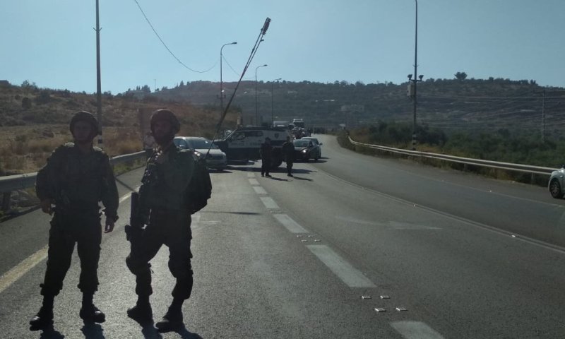 צה"ל עצר את המחבל החשוד בזריקת מטען בשמרון