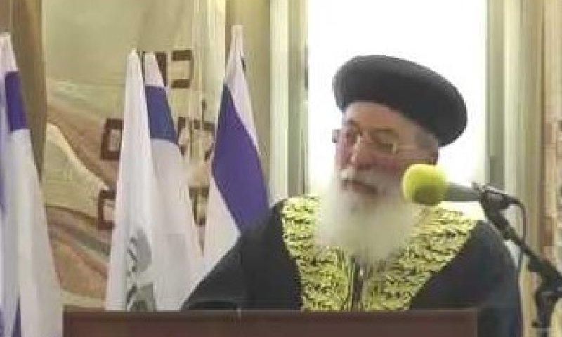 הרב עמאר: "הכותל? הממשלה לא בעלת הבית"