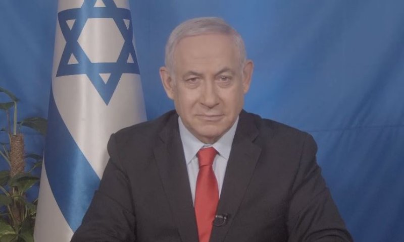 נתניהו: "כמו מרדכי והמן, לא נשתחווה לטרור וננצח"