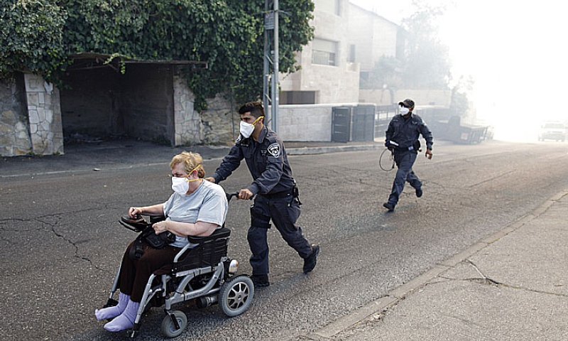 לאחר שעות: הושגה שליטה על האש בירושלים