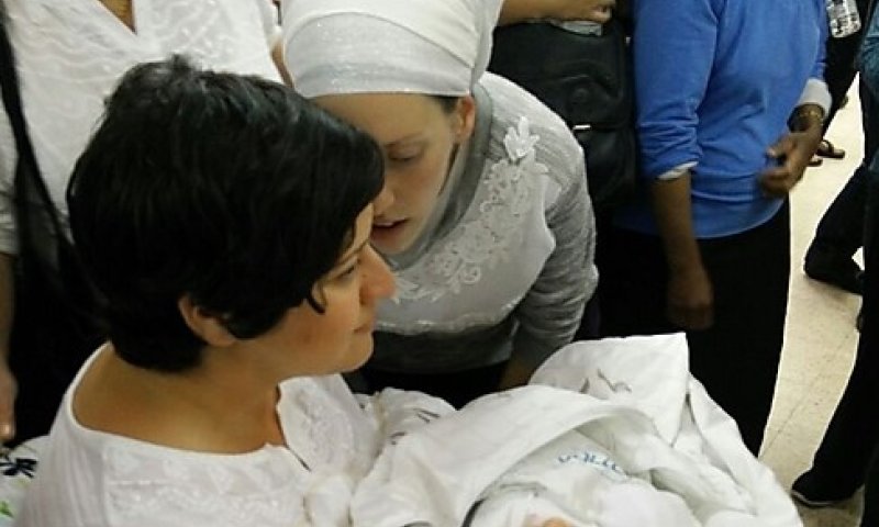 אחיו של הפעוט שנדרס הוכנס היום לברית