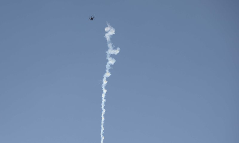 צה"ל איתר והפיל רחפן בגבול עזה