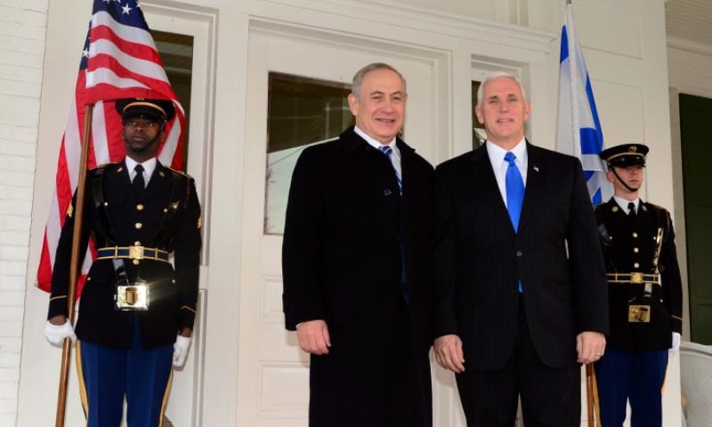 צפו: סגן נשיא ארה"ב מייק נפגש עם ראש הממשלה