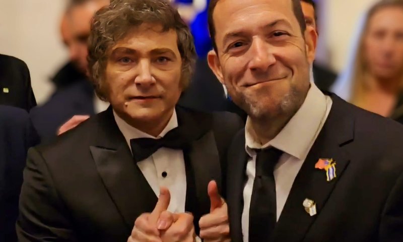 יוסי דגן נפגש עם נשיא ארגנטינה וברך אותו בברכת כהנים