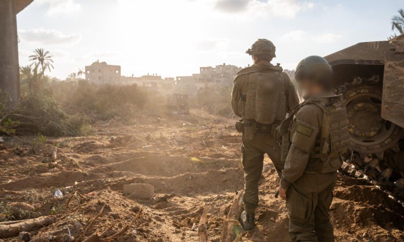 הותר לפרסום: קצין לוחם נפצע בינוני מירי מחבלים בעזה