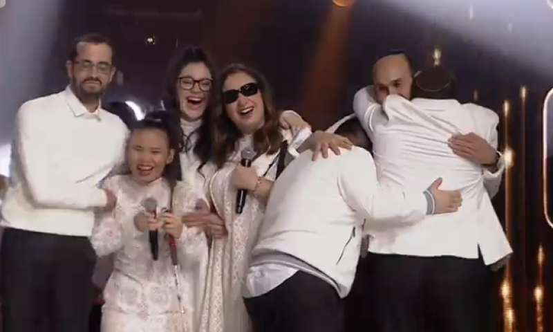 דמעות של שמחה: להקת שלוה עלתה לגמר&bull; צפו