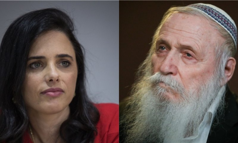 שנה אחרי: שקד תיפגש לראשונה עם הרב דרוקמן