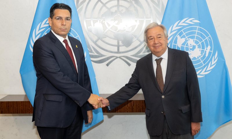 גוטרש שוב האשים את ישראל, דנון: שיבדוק מי היו המחבלים