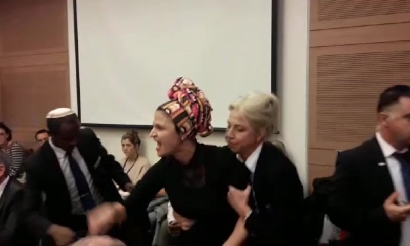 אמה של אדל ביטון התפרצה לעבר זנדברג וסולקה מהדיון