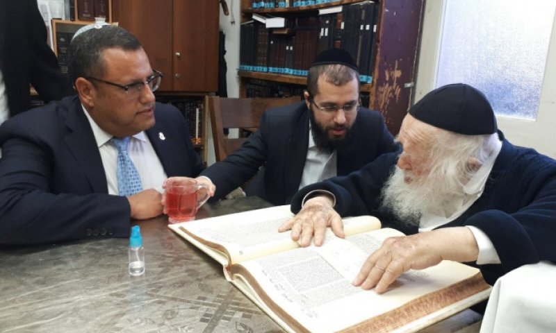 הצהרה פומבית של גדולי התורה החרדים במשה ליאון לראשות ירושלים