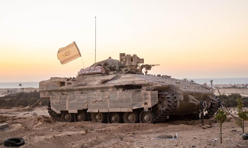 הטנק עלה על מטען: לוחם במילואים נפצע קשה בקרב בעזה