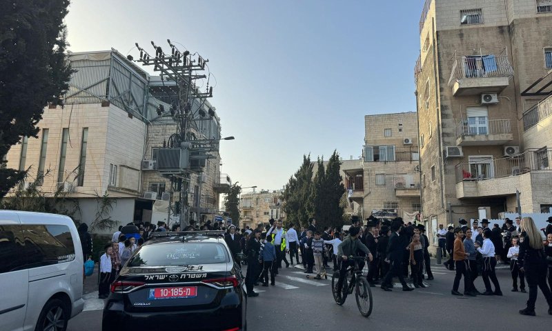 מספר פצועים כתוצאה מקריסת מבנה בירושלים