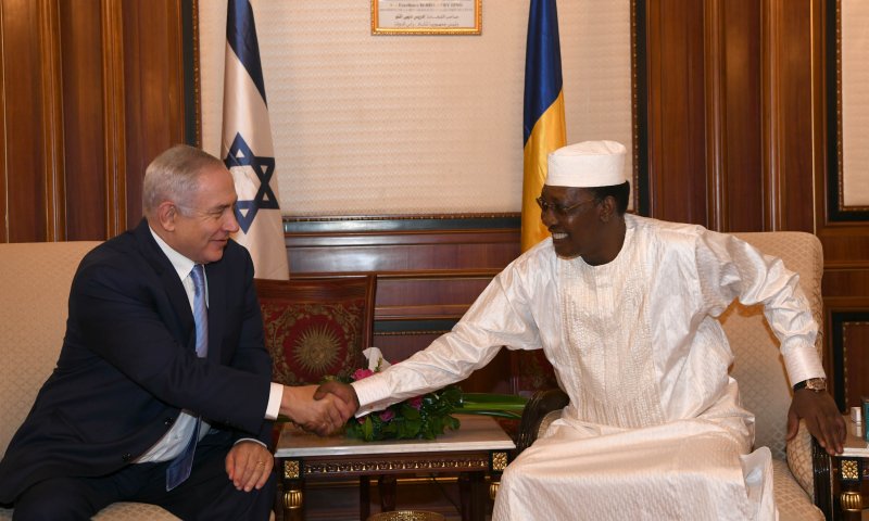 רשמית: נתניהו ונשיא צ'אד הכריזו על חידוש היחסים