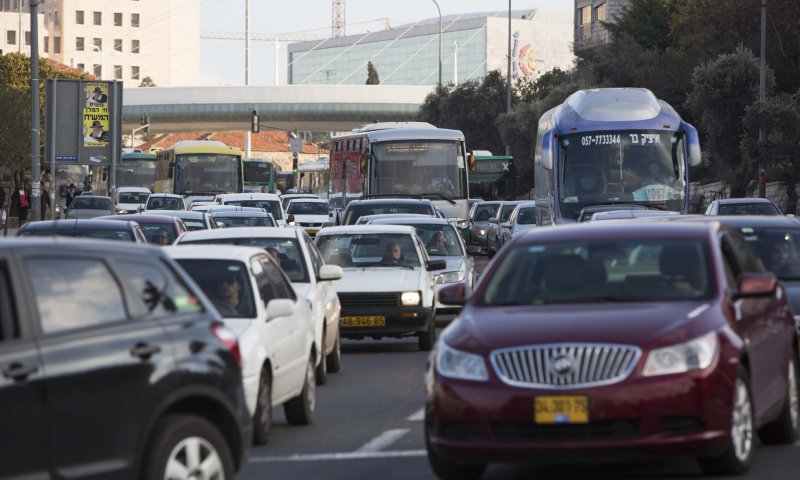בגלל תקלה בכביש: נסגר נתיב ביציאה מירושלים