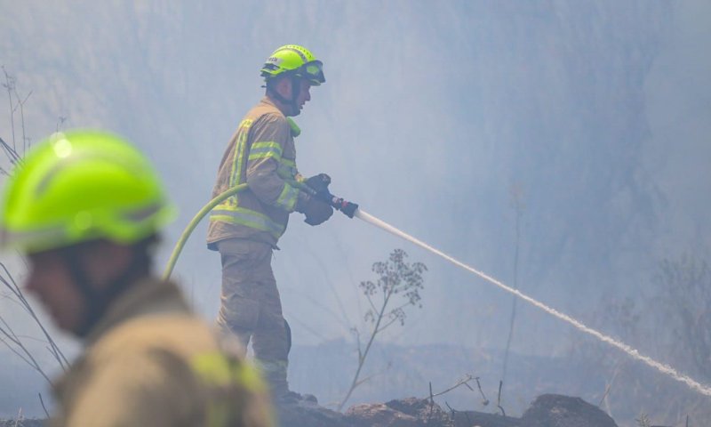 אחרי שעות: הושגה שליטה על השריפות סמוך לבית שמש