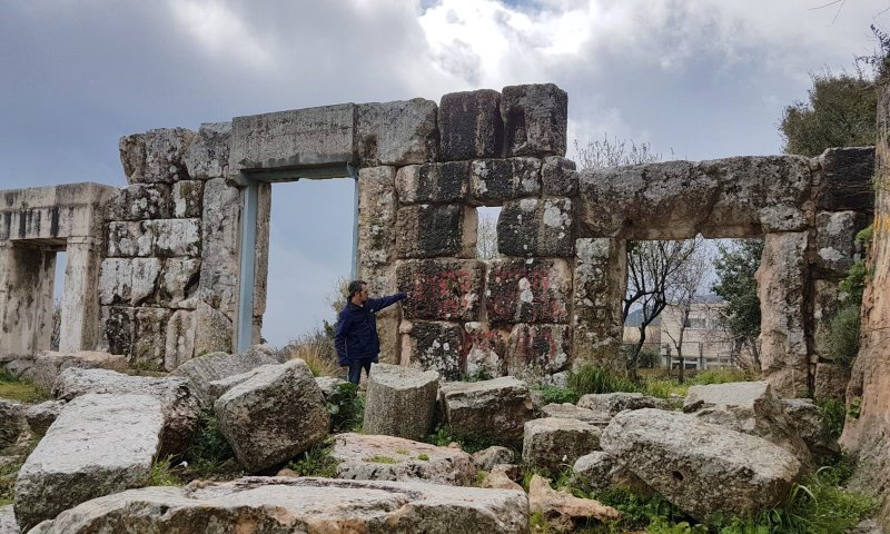 בית כנסת עתיק הושחת: תלונה הוגשה למשטרה