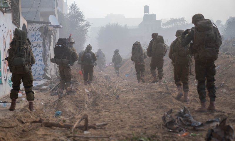 צפו בתיעוד: לוחמי הנח"ל בפעילות בג'באליה
