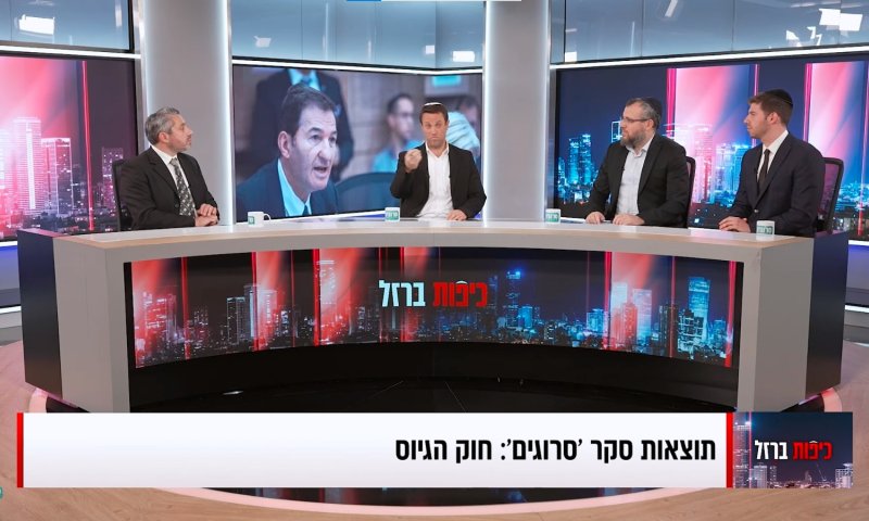 סקר 'סרוגים' על חוק הגיוס: שני שליש מהציבור הסרוג מתנגד