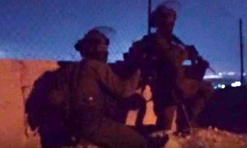 צפו: סיירת חרוב בפעילות בכפר בורקין