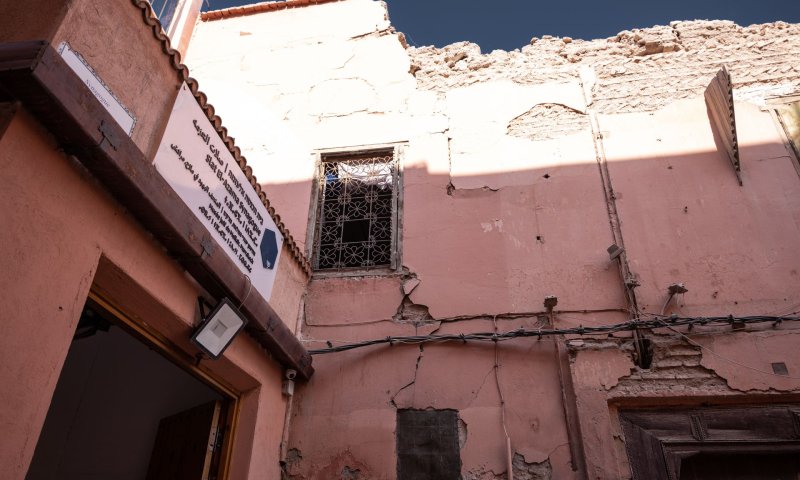 תיעוד מיוחד: כך נראה הנזק ברובע היהודי של מרוקו