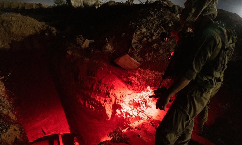 ציר פילדלפי: צה"ל השמיד עד כה 50 מנהרות של חמאס