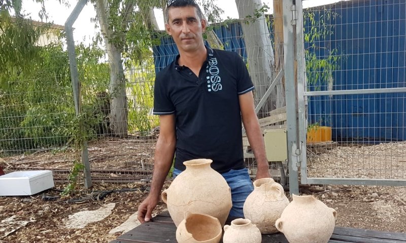 תושב הגליל מצא כלי חרס המתוארכים לימי נח