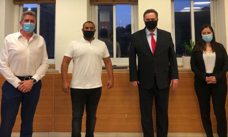 הסקר עשה את שלו: השר כ"ץ נפגש עם השולמנים