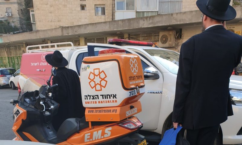 11 פצועים בשריפה במבנה בירושלים, מצבם בינוני-קל