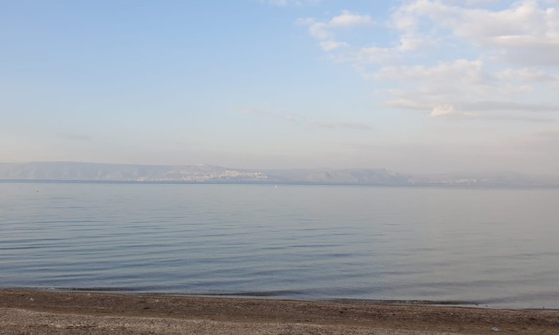 לפני הסערה: מפלס הכנרת ממשיך לטפס