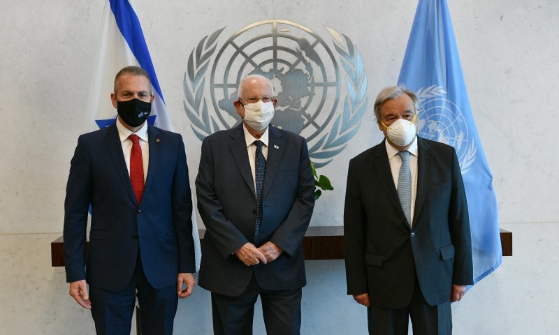 ריבלין באו"ם: "ההטייה נגד ישראל חייבת להיפסק"