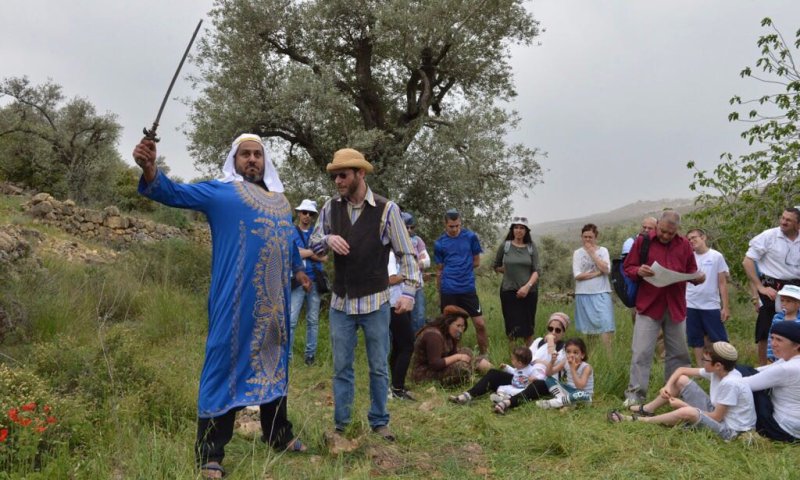 למעלה מארבעים אלף מבקרים בפסטיבל נופי התנ"ך בבנימין