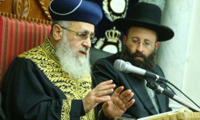 דרמה בשיעור: הרב הראשי ביקש להוציא את קול ברמה