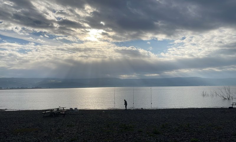 אחרי הסערה: מפלס הכנרת בשפל היסטורי