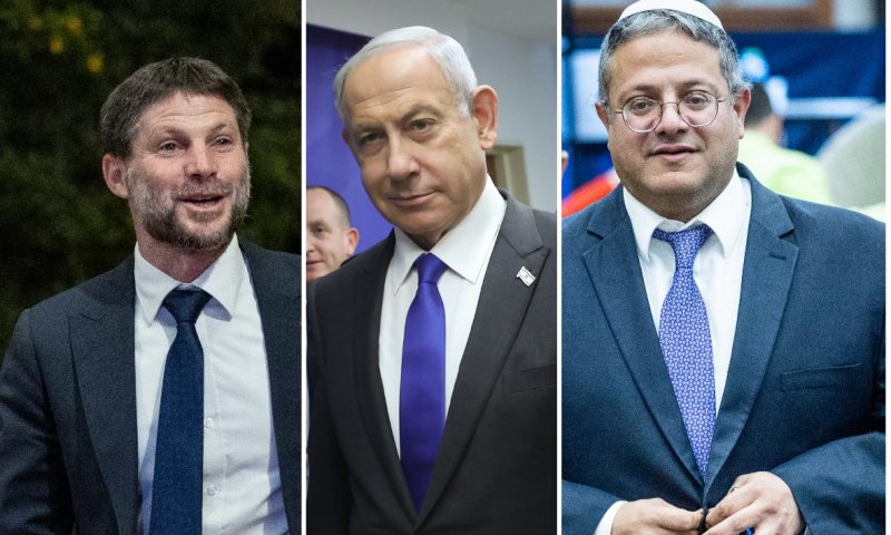 סקר חדש מגלה: נתניהו, בן גביר וסמוטריץ' בצרות