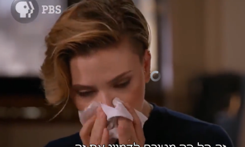 השחקנית המפורסמת מגלה את האמת ופורצת בבכי. צפו