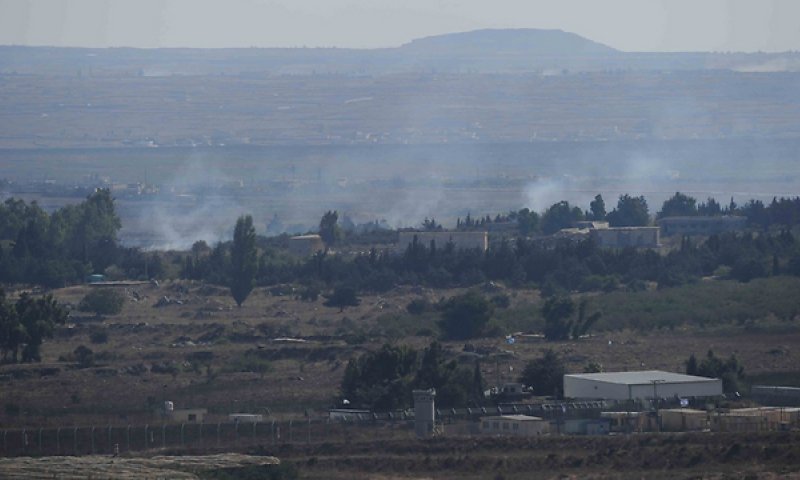 מלחמה בסוריה: חייל נפצע בינוני ברמת הגולן