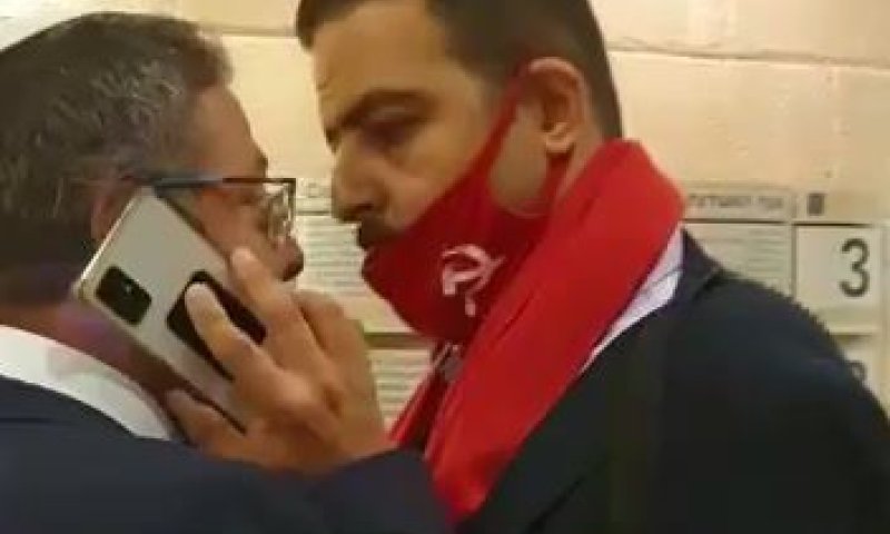 צפו: פעילי המשותפת תקפו את בן גביר בכנסת