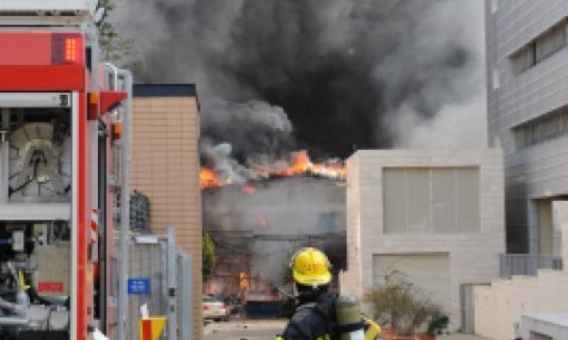 טרגדיה באופקים: אשה נהרגה משריפה במהלך הלילה