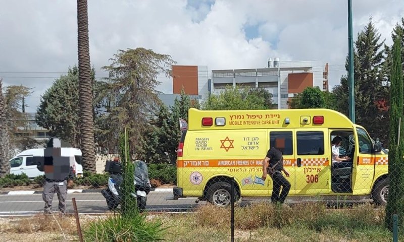 רכב אופנוע נהרג בתאונת דרכים עם רכב בנס ציונה