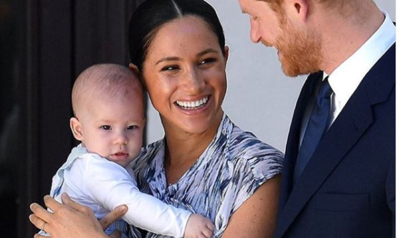 היישר מאפריקה: מייגן חושפת את ארצ'י לעולם. צפו