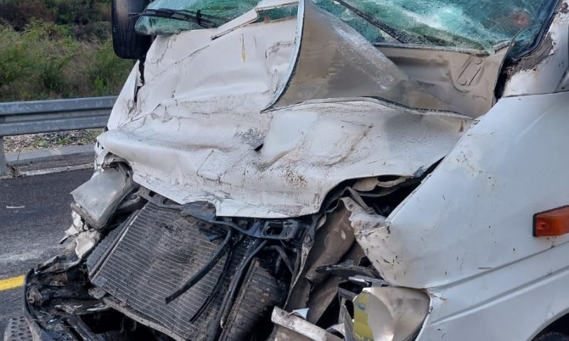 לכוד בתאונת דרכים סמוך לירושלים