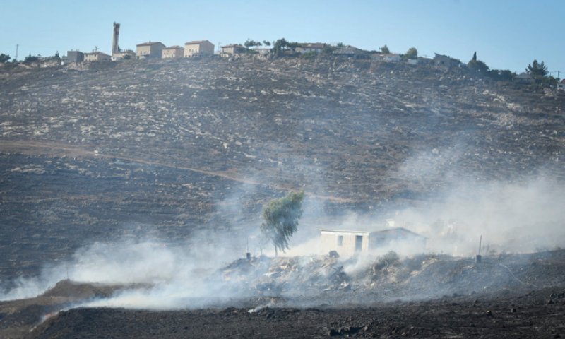 מתקפת עשן: התגברות שריפות הפסולת ביו"ש