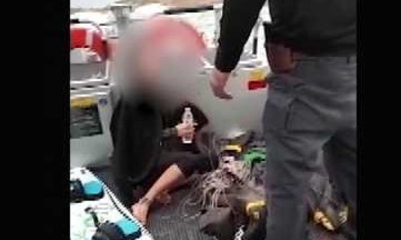 גולשת נסחפה ללב ים; חולצה באפיסת כוחות. צפו