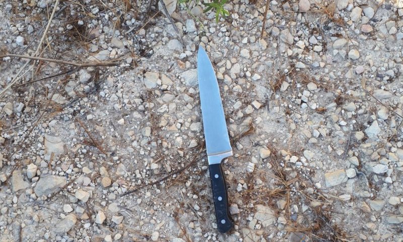 דיווח: מחבל נתפס עם סכין ליד היישוב פסגות