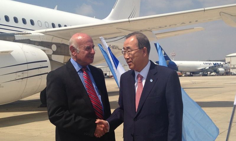 מזכ"ל האו"ם: "אני מעריץ את העם הישראלי"