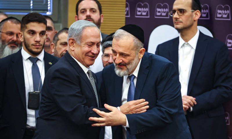 נתניהו והקואליציה לצד דרעי: "זקוקים לאריה חזק"