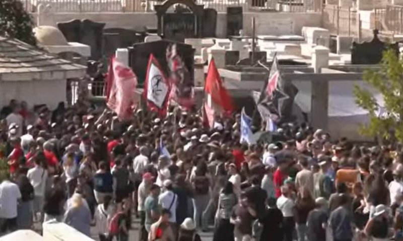 בדרכו האחרונה: הרש גולדברג פולין ז"ל מובא למנוחות