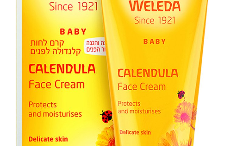 קרם לחות קלנדולה לפנים &ndash; מגן ומזין את עורו העדין של התינוק