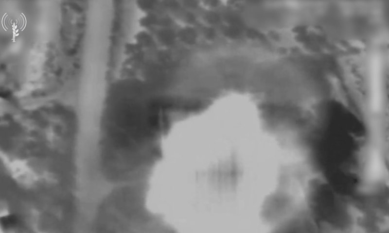 סוכל לפני השיגור: תיעוד תקיפת חוליית הנ"ט בעזה