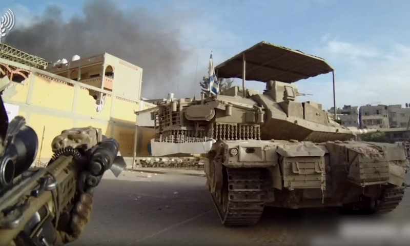 צפו: לוחמי שלדג השתלטו על מעוז המודיעין של חמאס